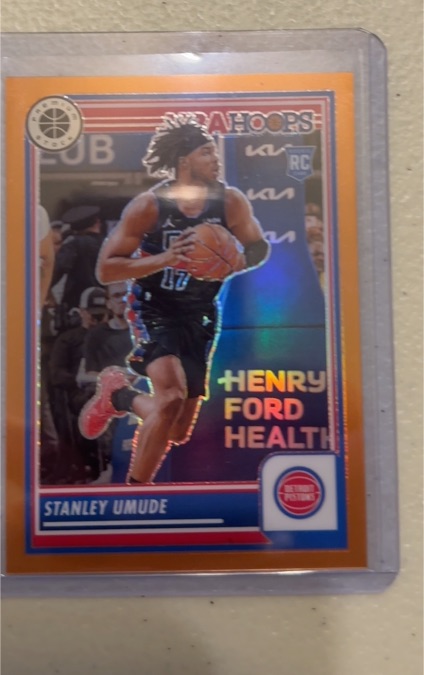 2023-24 Panini NBA Hoops Premium Stock #69 Stanley Umude — front