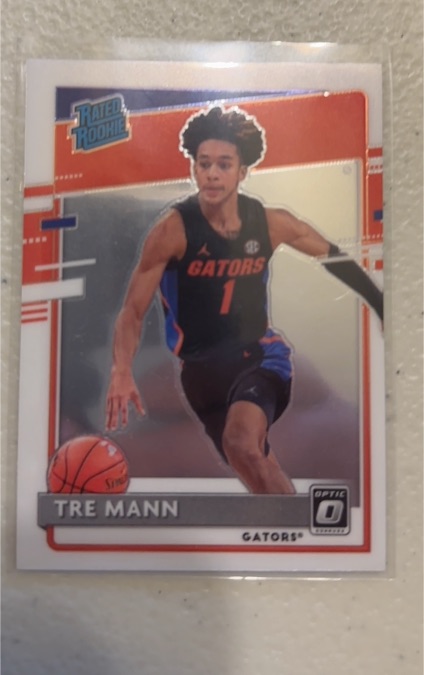 2021 Panini Chronicles Draft Picks Optic #221 Tre Mann — front