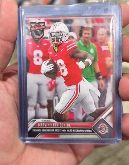 2023 Bowman U Now #3 Marvin Harrison Jr. — front