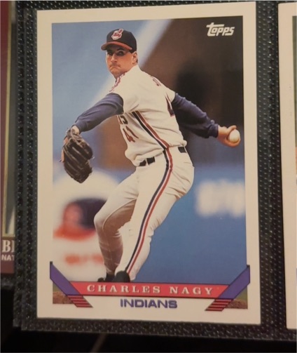 1993 Topps #730 Charles Nagy — front
