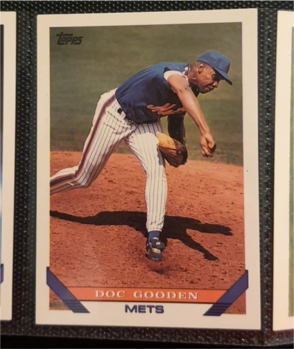 1993 Topps #640 Doc Gooden — front