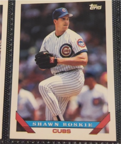 1993 Topps #563 Shawn Boskie — front