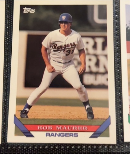 1993 Topps #763 Rob Maurer — front
