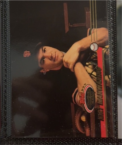 1993 Topps Stadium Club #690 Kirt Manwaring — front