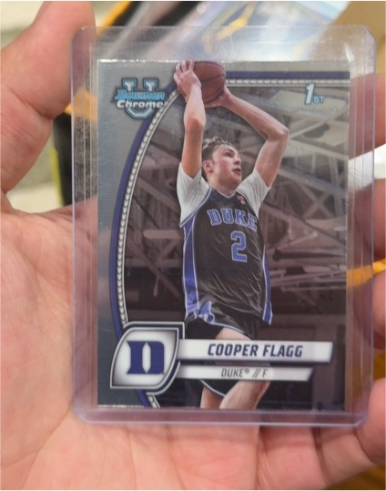 2024-25 Bowman University Chrome #16 Cooper Flagg — front