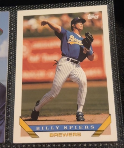 1993 Topps #329 Billy Spiers — front