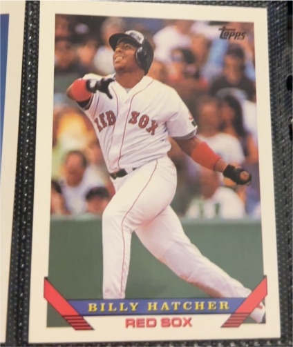 1993 Topps #725 Billy Hatcher — front