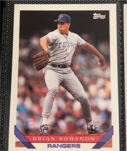 1993 Topps #638 Brian Bohanon — front
