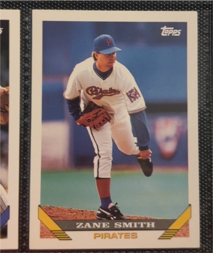 1993 Topps #560 Zane Smith — front