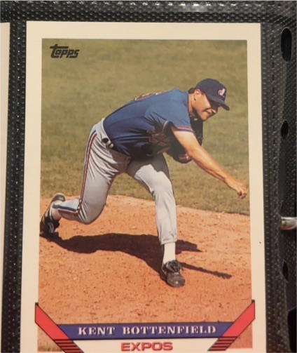 1993 Topps #695 Kent Bottenfield — front