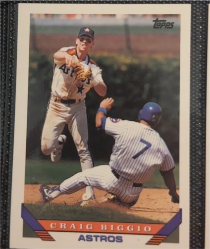 1993 Topps #680 Craig Biggio — front