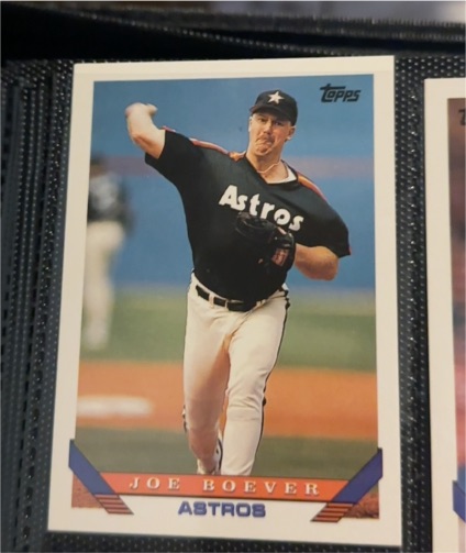 1993 Topps #303 Joe Boever — front