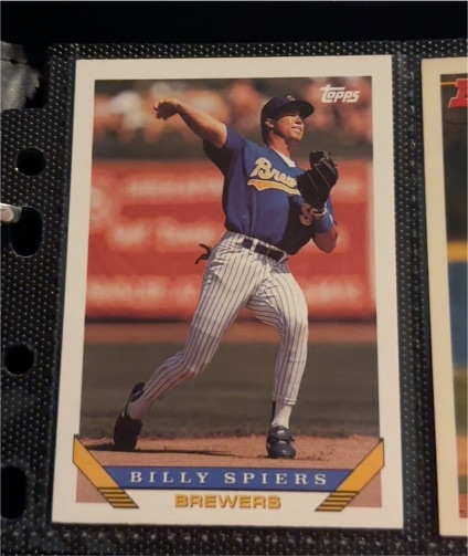 1993 Topps #58 Billy Spiers — front