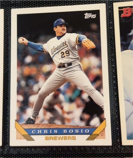 1993 Topps #775 Chris Bosio — front