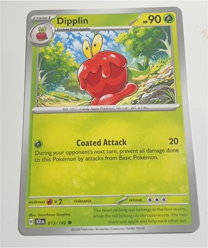 2022 Pokémon SV07: Stellar Crown #013 Dipplin — front