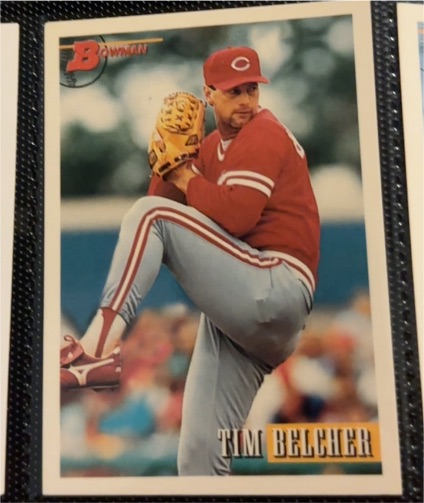 1993 Bowman #118 Tim Belcher — front