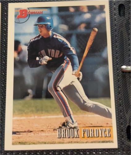 1993 Bowman #333 Brook Fordyce — front