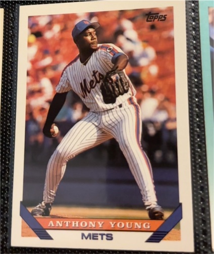 1993 Topps Gold #734 Anthony Young — front