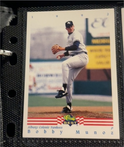 1992 Classic Best #S 4-438 Bobby Munoz — front