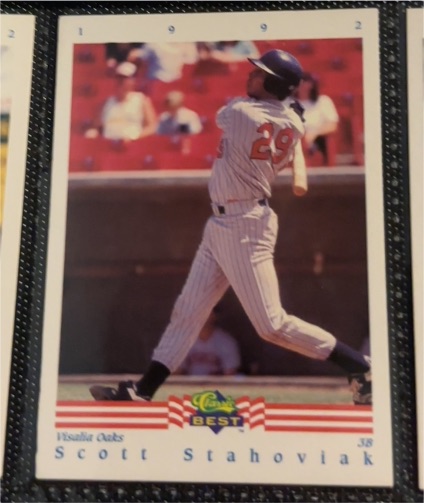 1992 Classic Best #38 Scott Stahoviak — front