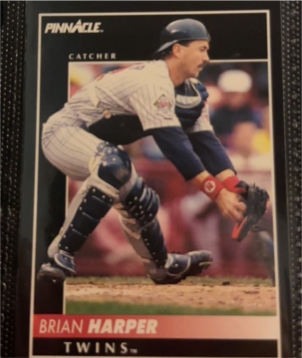 1992 Pinnacle #73 Brian Harper — front