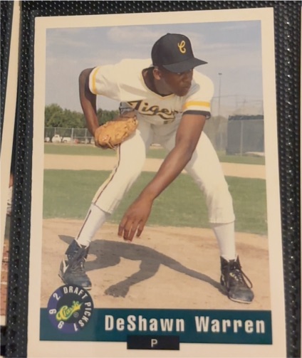 1992 Classic Draft Picks #31 DeShawn Warren — front