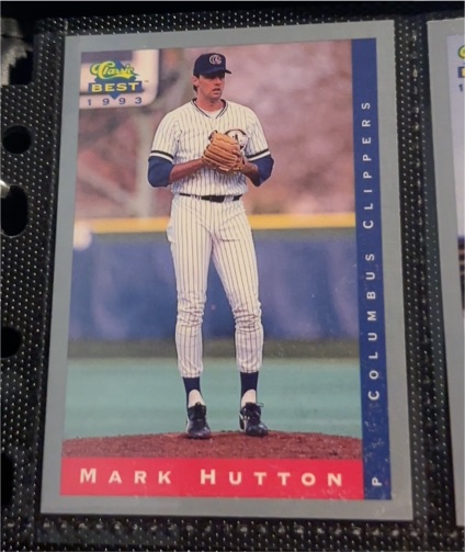 1993 Classic Best #75 Mark Hutton — front