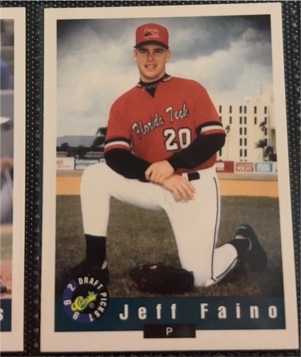 1992 Classic Draft Picks #109 Jeff Faino — front