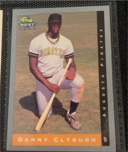 1993 Classic Best #98 Danny Clyburn — front