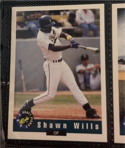 1992 Classic Draft Picks Shawn Wills — front