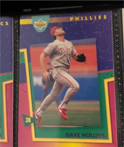 1993 Upper Deck Fun Pack #145 Dave Hollins — front