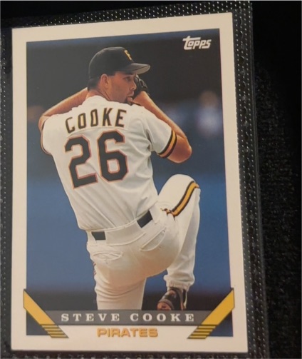 1993 Topps #716 Steve Cooke — front