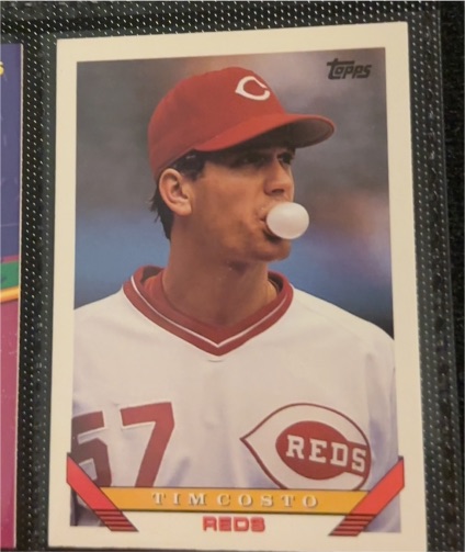 1993 Topps #577 Tim Costo Cincinnati Reds — front