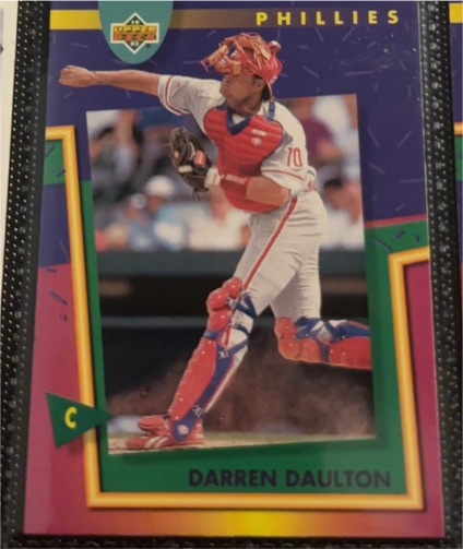 1993 Upper Deck Fun Pack #143 Darren Daulton — front