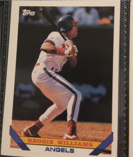1993 Topps #543 Reggie Williams — front