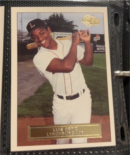 1992 Fleer Excel #135 Luis Ortiz — front