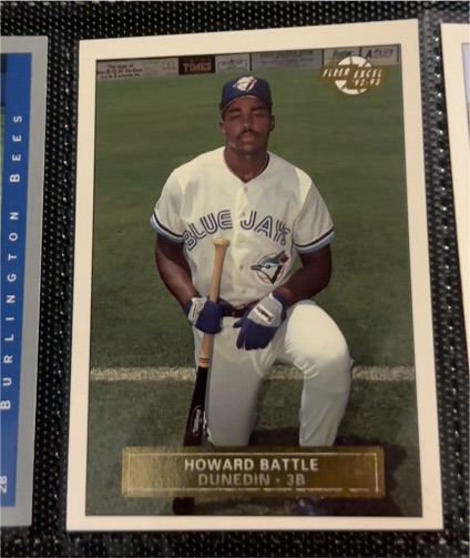 1991 Fleer #241 Howard Battle — front