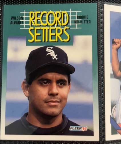 1992 Fleer #684 Wilson Alvarez — front