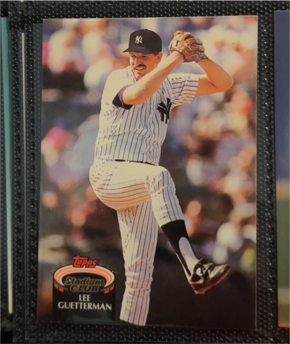 1992 Topps Stadium Club #346 Lee Guetterman — front