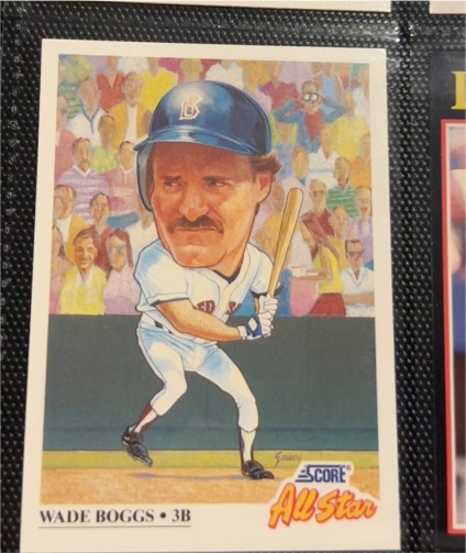 1991 Score All Star #393 Wade Boggs — front