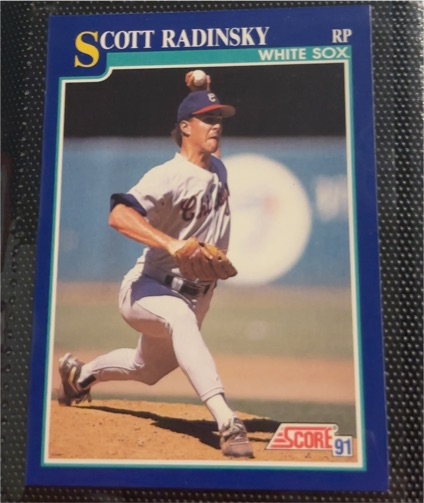 1991 Score #62 Scott Radinsky — front