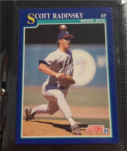 1991 Score #RP Scott Radinsky — front