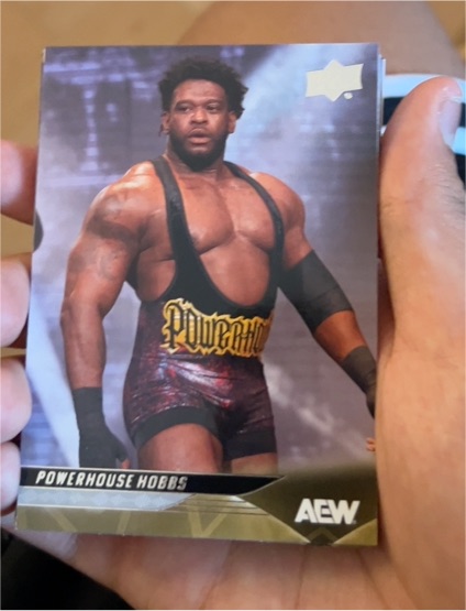 2025 Upper Deck AEW #45 Powerhouse Hobbs — front