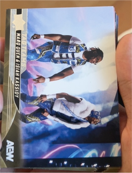 2025 Upper Deck AEW #85 Mark Quen & Isiah Kassidy — front