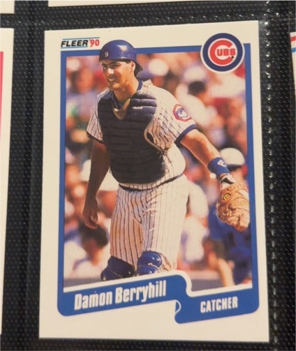 1990 Fleer #26 Damon Berryhill — front
