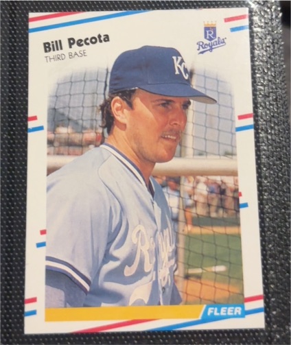 1988 Fleer #264 Bill Pecota — front