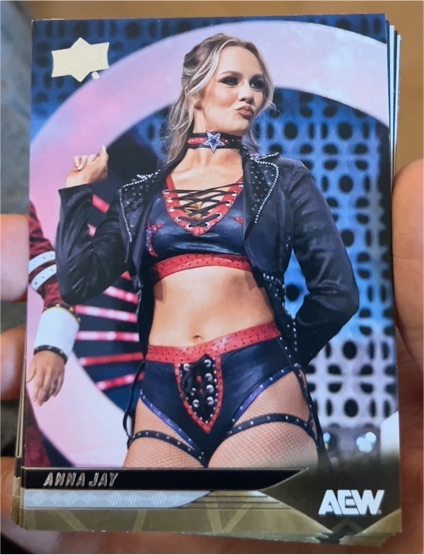 2025 Upper Deck AEW #6 Anna Jay — front