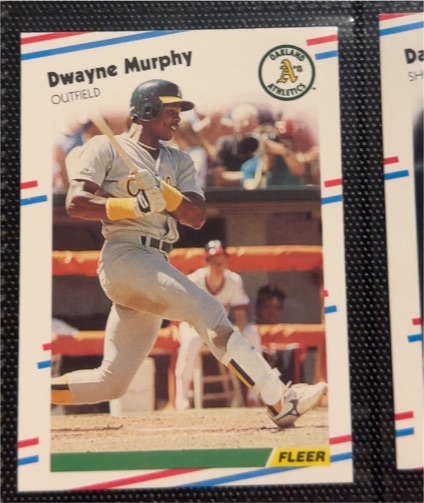 1988 Fleer #287 Dwayne Murphy — front