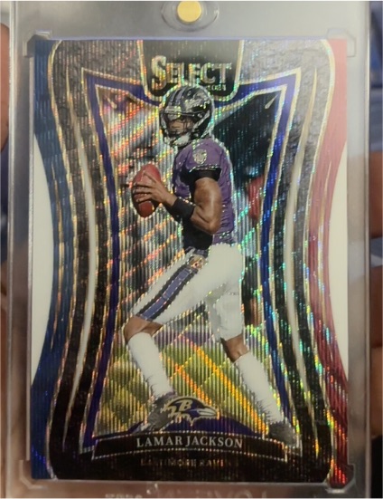 2020 Panini Select #146 Lamar Jackson — front