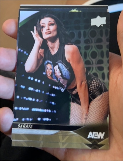 2025 Upper Deck AEW #47 Saraya — front